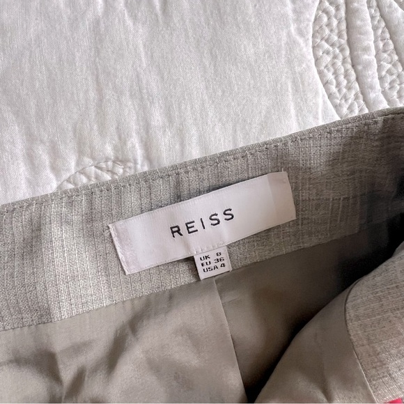 REISS - Aleggra Pencil Skirt - Gray - Picture 4 of 14